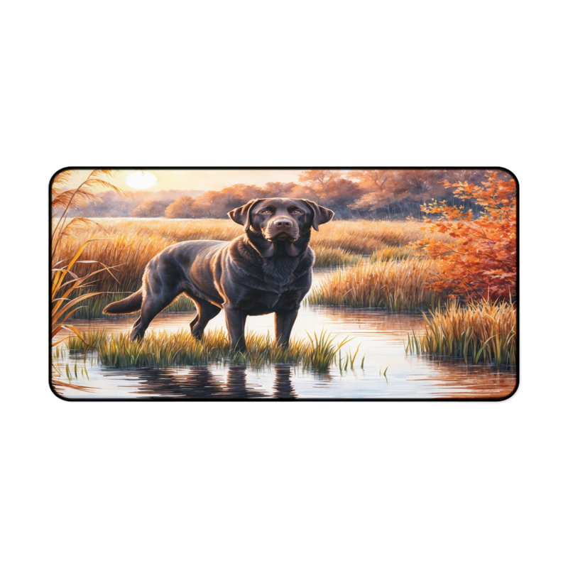 Polyester Desk Pad, 31.5x15.5