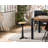 Seaton Swivel Adjustable Height Counter Stool with Metal Frame