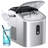 Simzlife Countertop Ice Maker Ice Machine With Handle,Self-Cleaning Ice Makers, 26Lbs/24H, 9 Ice Cubes Ready In 6 Mins For Home/Kitchen/Bar/Party/Camping