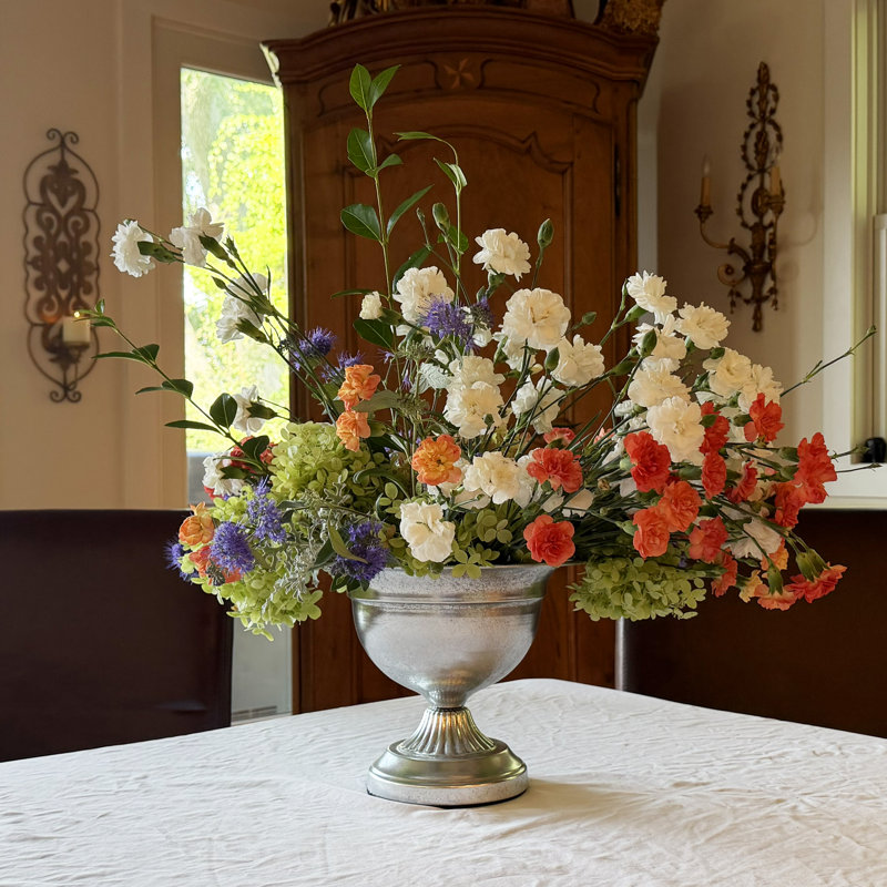 Iconic Silver Cachepot Vase, 10.5 Inches