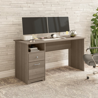 Ozro Singe Pedestal Desk by Inbox Zero