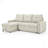 Upholstered L-Shaped Sectional Reversible