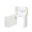 Commode blanche moderne à 8 tiroirs pour la chambre à coucher - Vaste commode de rangement, robuste et sécuritaire