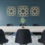 Médaillon de plafond 28 po x 28 po x 9 3/4 po x P 3/8 po Blume-63412065-63412066
