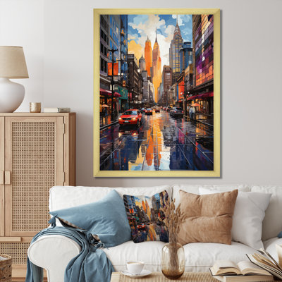 " City Charlotte Collage III "