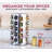 20 Jar Revolving Countertop Spice Rack