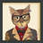 " Funky Cat 2 " by Alex Zeng