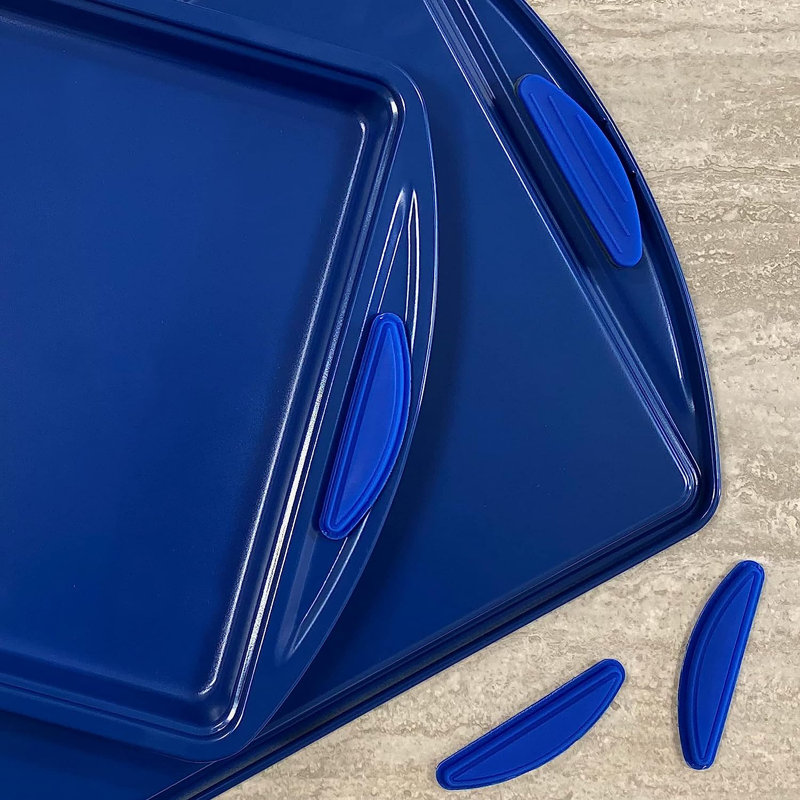 Ensemble de plats de cuisson en silicone 6 pièces NutriChef