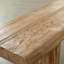 Bari Bench Approx. 78Wx14Dx18.5H Rustic Pine Wood Weathered Natural