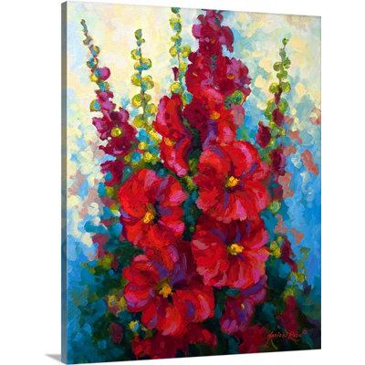Anjolena " New Hollyhocks " by Marion Rose