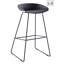 Tabouret de bar en polypropylène et métal OSLO
