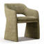 Fauteuil d'appoint rembourré en tissu-492117035