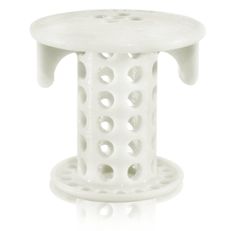 1.75'' W Basket Strainer, White