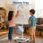 36 x 24'' Rolling Magnetic Dry Erase Whiteboard, Mobile Standing White Board with Height Adjustable Stand, Lockable Wheels & Hooks, White-138071800-138071797