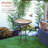 Ulus Glass Mosaic Birdbath