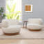 Fauteuil demi-tonneau pivotant Terrence