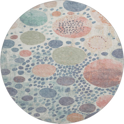 Premium Machine Washable Jakiyra AMF1895 Geometric Rug/AMF1895DN