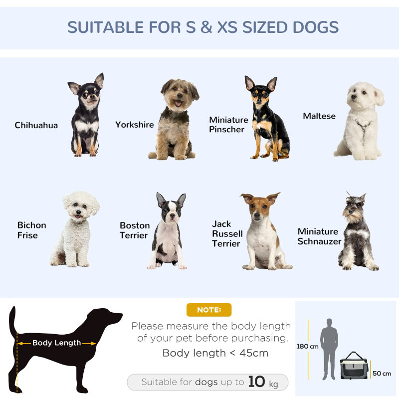 Collapsible Pet Carrier with 1 Door