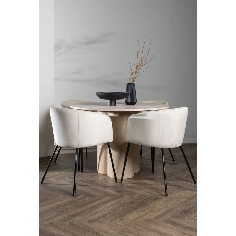 Alberta 4 - Person Dining Set