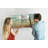 Magnetic Memo Board Whiteboard - 120 x 60 cm - With Marker and Magnets - The elephant on the tree