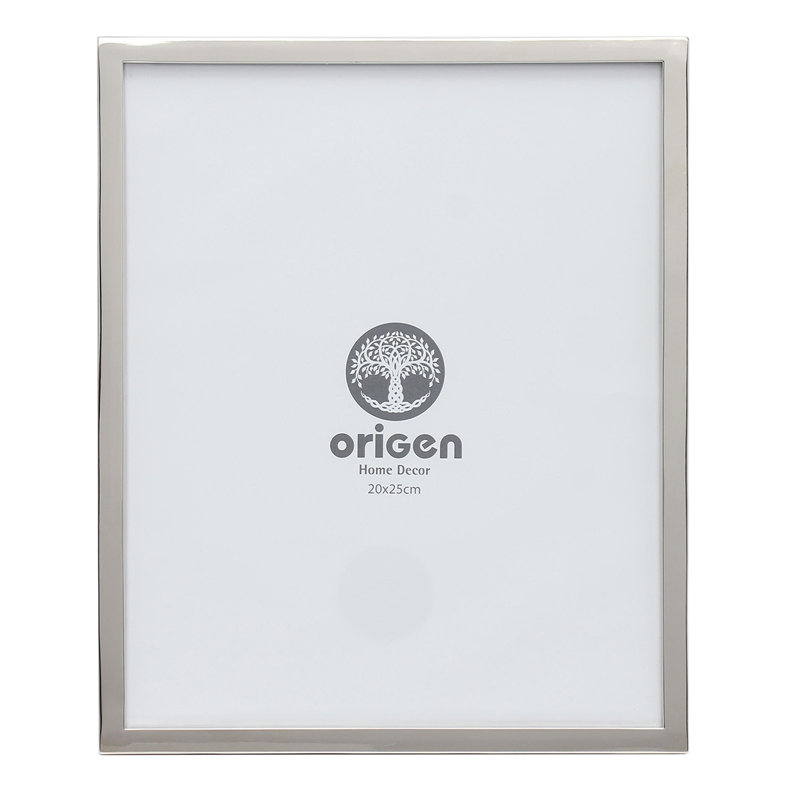 617-Marc-all Silver Metal Picture Frame, 27cm H x 2cm W x 22cm D