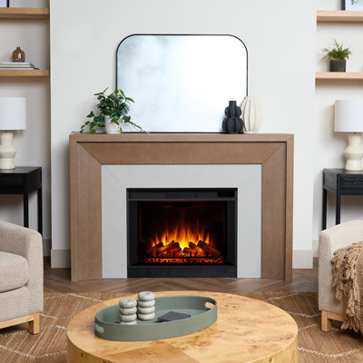 Brooks 64" Grand Electric Fireplace by Real Flame