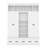 Hall Tree with Bench, 4 Doors, 5 Drawers and Adjustable Shelves-1470203008