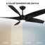 Zephyr 5 5-Blade Smart Ceiling Fan-852365510