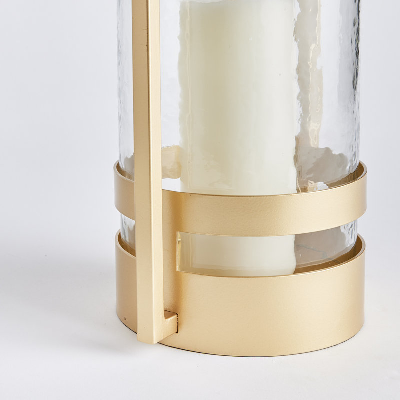 Hurricane Candle Holder, 25" H x 6.50" W x 8.50" D