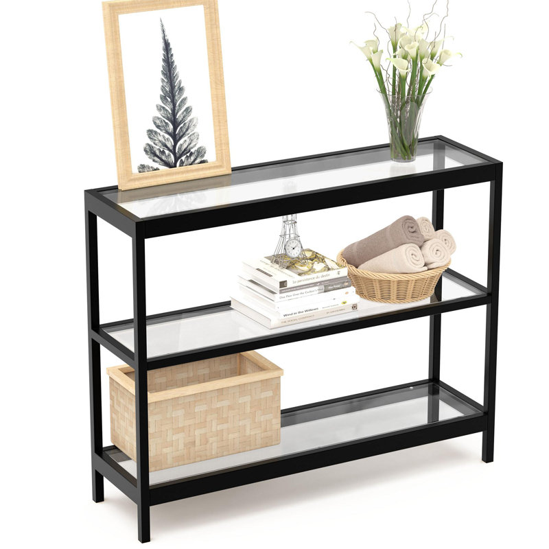 Console Jaiprakash, Noir, noir, noir, noir, H 29,33 po x l 35,43 po x P 10 po
