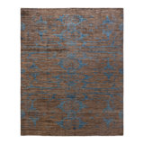 One-of-a-Kind 7' 10" X 9' 9" Hand Knotted Area Rug
