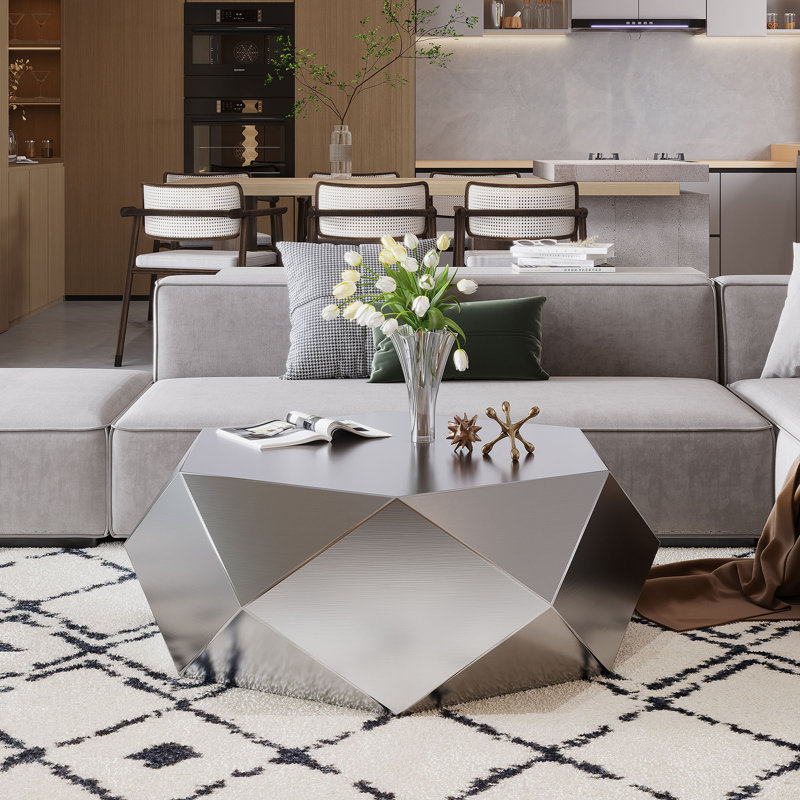 Table basse Jaelithe Mordern, Argent