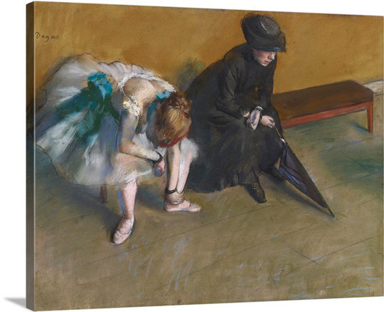 Edgar Degas by Edgar Degas Print, 16" H x 20" L x 1,5" D