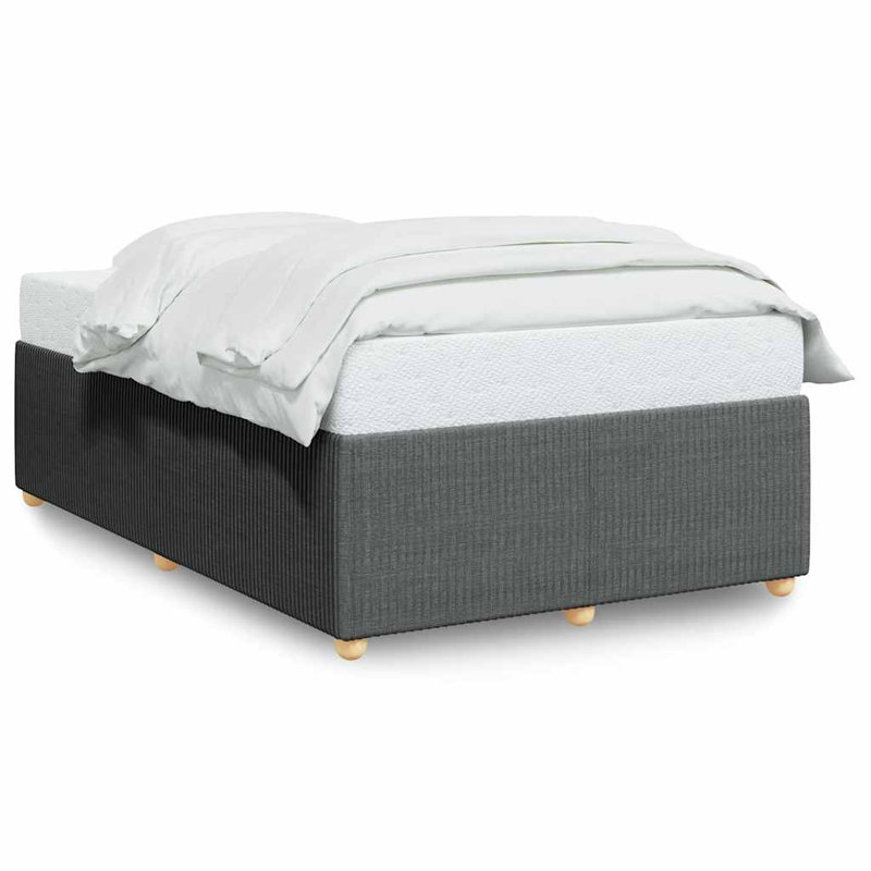 Sontich Upholstered Bed, Dark Grey, Double