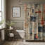 Classic Botanics - Rideau de douche Premium-1120717183