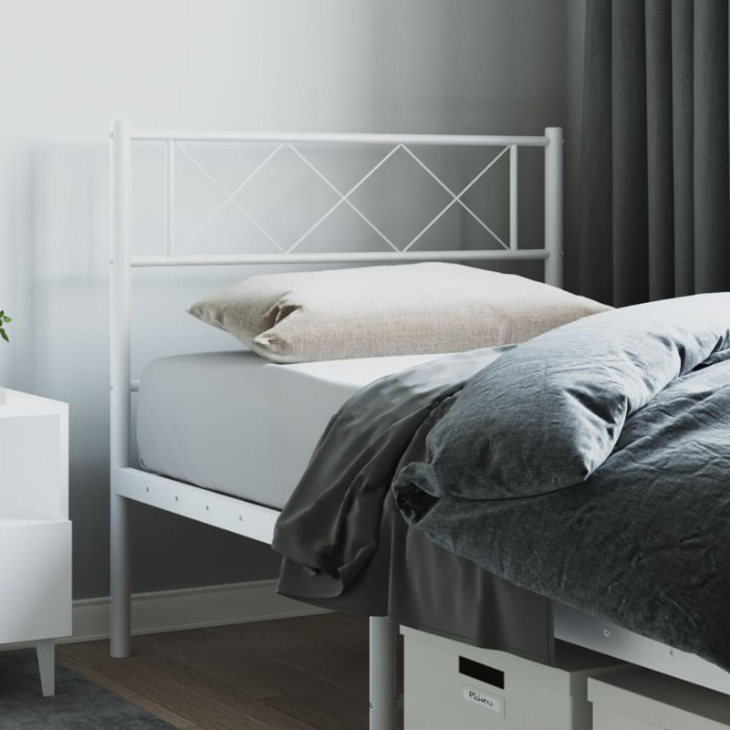 Headboard, White, 90 x 105 cm