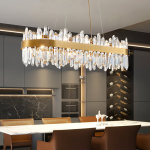 Polaris 20 - Light Dimmable Square / Rectangle Chandelier