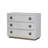Anpu 3-Drawer Console Cabinet in Silver