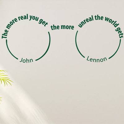 John Lennon Wall Sticker