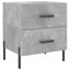 40cm W Iron Bedside Table-90406375-123844544