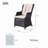Aeryna Patio Dining Armchair With Cushions-112198654