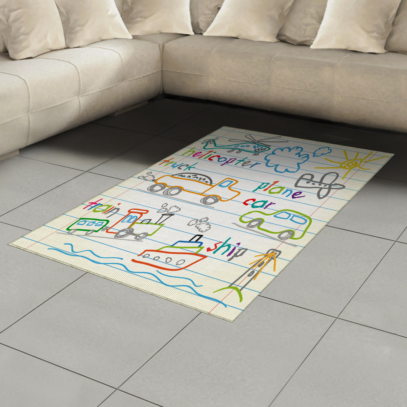 East Urban Home Educational Science High Density Long Fiber Poly ...