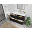 42 po X P 22 po De meuble-lavabo simple D Quartz blanc Empira-88044587