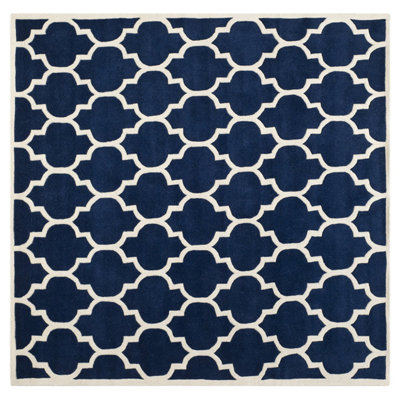 Carolene Hand Tufted Wool Geometric Rug