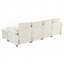 Canapé modulaire en chenille avec accoudoirs réglables-1297975130