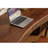 American style solid wood curved desk