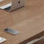 Bureau rectangulaire brun en bois massif-338492182