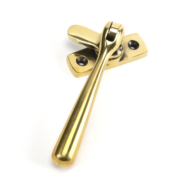 Locking Newbury Fastener, Aged Brass