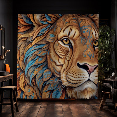 Thompson Lion Shower Curtain