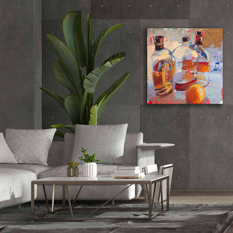 'Swangin’ & Aswayin’' by Beth Forst, Giclee Canvas Wall Art, 37" H x 37" W x 1.5" D